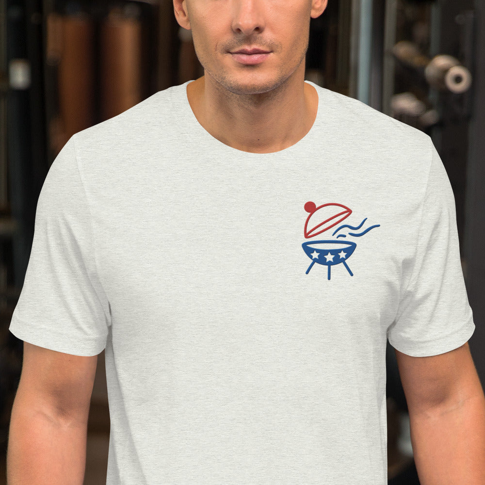 Embroidery Grill and DGT We The people like to party Unisex t-shirt